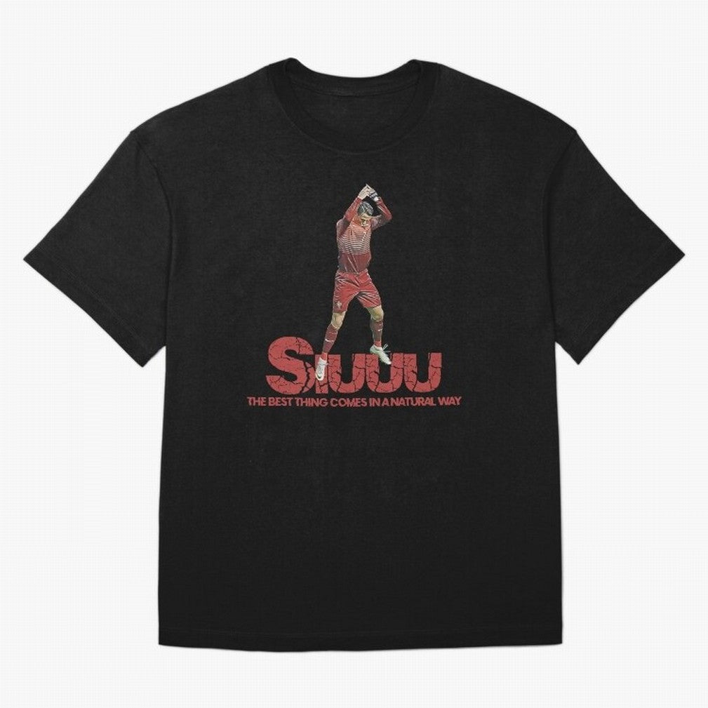 Cr7 Ronaldo Siuuu Oversized T-Shirt Bring Match Day Fire to FIFA World Cup 2026 Filled with Haaland and Mbappe, England, France and Netherlands Energy, Sports Nostalgia, International Competition, Famous Players and Unforgettable Victories; Made