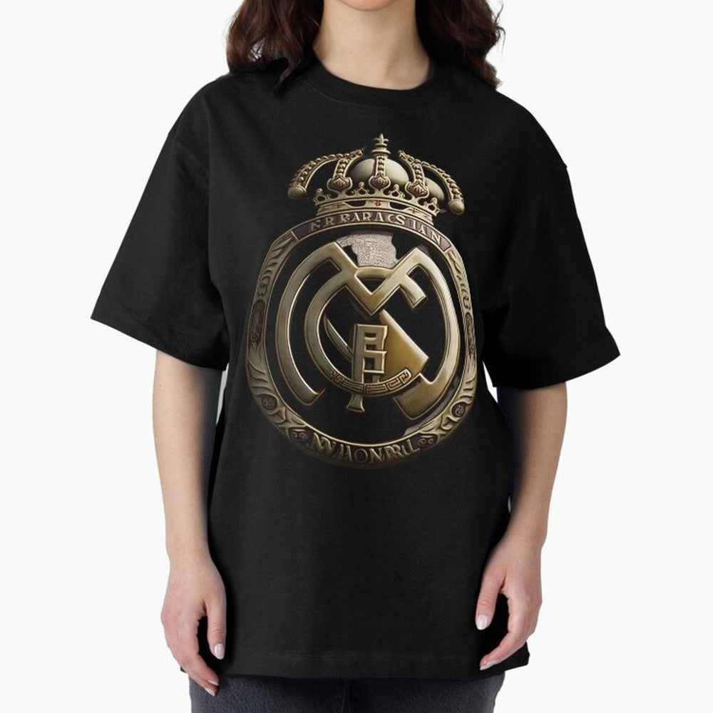 Madrid Oversized T-Shirt Bring Bold Fan Energy to Match Day Hype around FIFA World Cup 2026, Messi, Netherlands, Football Festival Excitement, Trophy Ambitions, Country Rivalries and Star Player Buzz; Great for Supporters Who Love Legendary