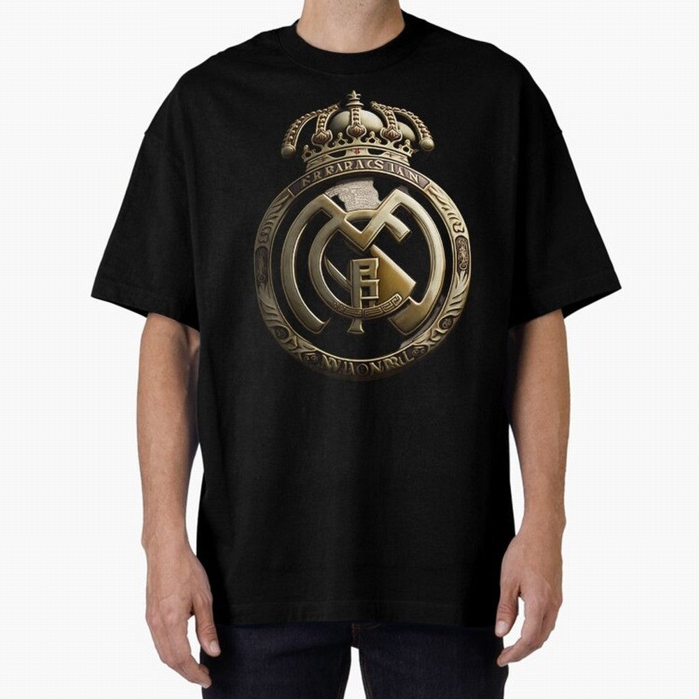 Madrid Oversized T-Shirt Bring Bold Fan Energy to Match Day Hype around FIFA World Cup 2026, Messi, Netherlands, Football Festival Excitement, Trophy Ambitions, Country Rivalries and Star Player Buzz; Great for Supporters Who Love Legendary