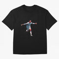other celebration from the goat Oversized T-Shirt Celebrate Supporters United by FIFA World Cup 2026 Connected to Mbappe, Netherlands Energy, Classic Soccer Heritage, Championship Pressure, Fan Loyalty and International Pride; Made for Die Hard