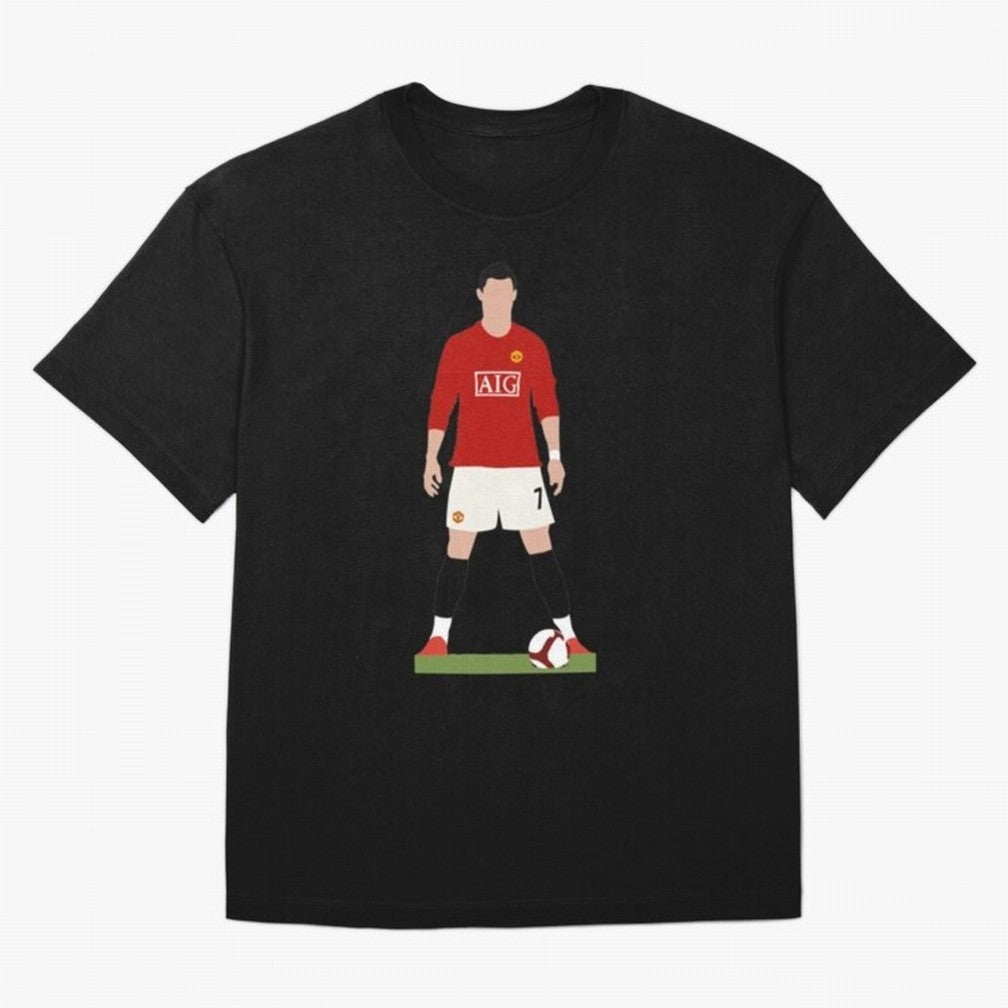 Cristiano Ronaldo Oversized T-Shirt Fuel Match Day Hype around FIFA World Cup 2026, CR7, England and Germany, Champion Mindset, Group Stage Buzz, Knockout Tension and Passionate Fan Culture; Made for Die Hard Supporters, Soccer Lovers, Game Day