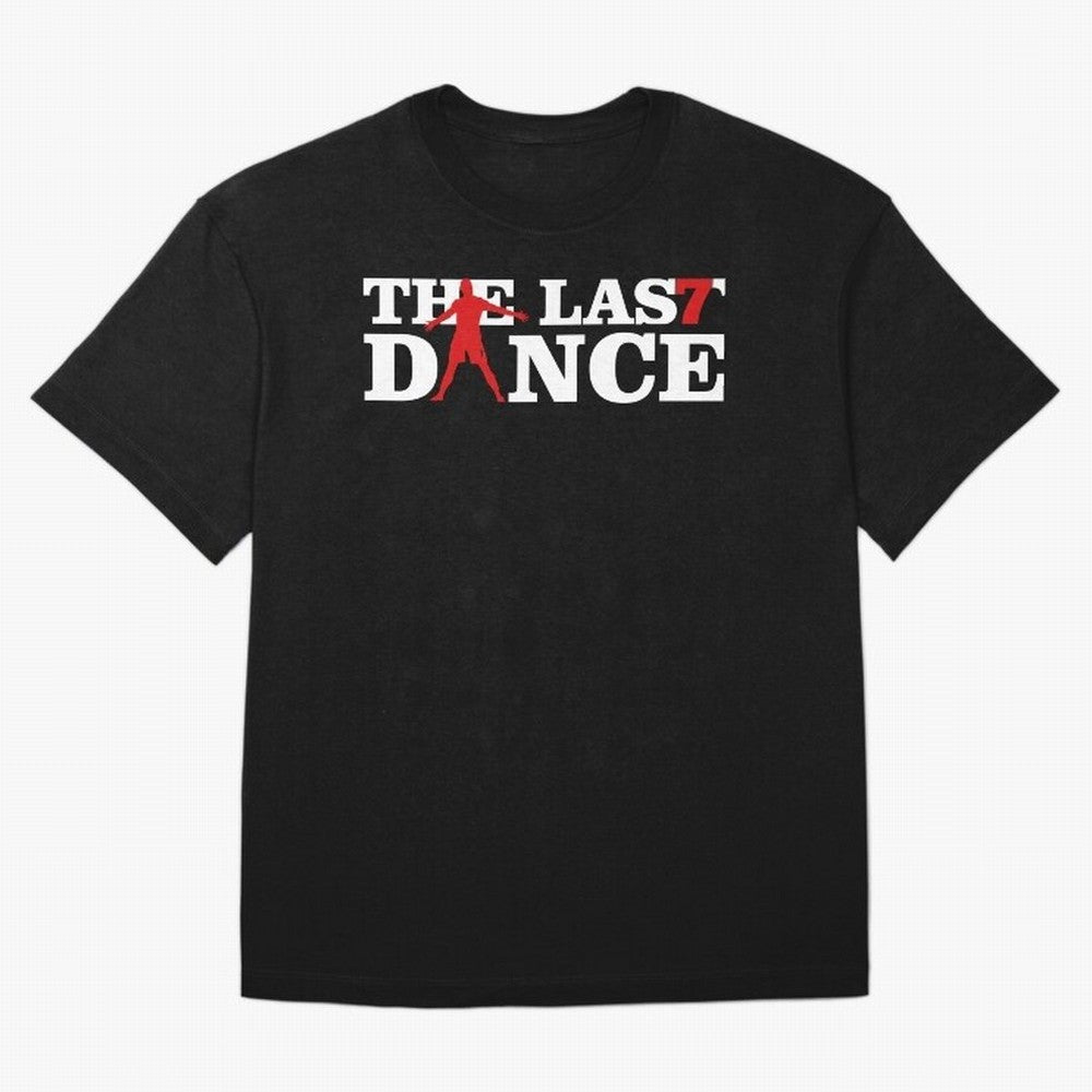 Cr7 The Last Dance Oversized T-Shirt Cheer for Match Day Hype around FIFA World Cup 2026, Messi and Cristiano Ronaldo, Brazil, Sports Nostalgia, International Competition, Famous Players and Unforgettable Victories; Great for Supporters Who Love