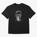 Cristiano Ronaldo Oversized T-Shirt Elevate FIFA World Cup 2026 Spirit, Filled with France and Portugal, Messi and Cristiano Ronaldo, Sports Nostalgia, International Competition, Famous Players and Unforgettable Victories; Perfect for Supporters