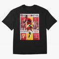 Cristiano Ronaldo 2008 Manchester United Poster Oversized T-Shirt Bring Trophy Dreams to Global Football Passion for FIFA World Cup 2026 USA Canada Mexico, Built around Messi, Portugal, Game Day Rituals, Football Legends, Country Pride and the Road