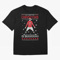 ALL I WANT FOR CHRISTMAS IS SIU Oversized T-Shirt Stand with Global Football Passion for FIFA World Cup 2026, Built around Messi, CR7 and Mbappe, Brazil, Portugal and Argentina, Supporter Pride, Iconic Celebrations, Legendary Names and Global Match