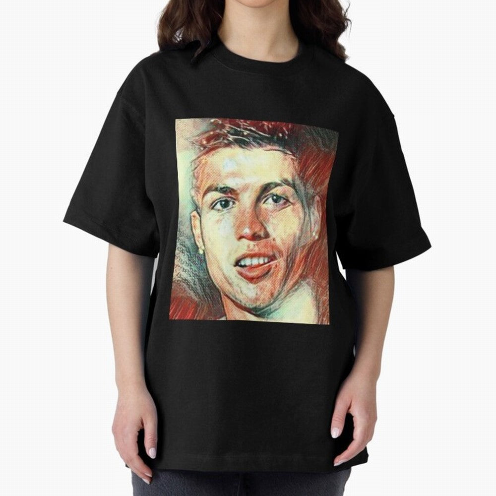 Cristiano Ronaldo Oversized T-Shirt Showcase Global Football Passion for FIFA World Cup 2026 USA Canada Mexico, with Messi, CR7 and Mbappe, Spain and Netherlands, Vintage Soccer Flavor, Modern Football Stars, National Flags and Final Night Emotion;