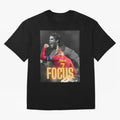Focus With CR7 Oversized T-Shirt Join Supporters Worldwide for FIFA World Cup 2026 USA Canada Mexico Featuring Mbappe, France and Portugal Energy, Fan Favorite Moments, National Team Passion, Big Match Drama and Soccer History; Perfect for People