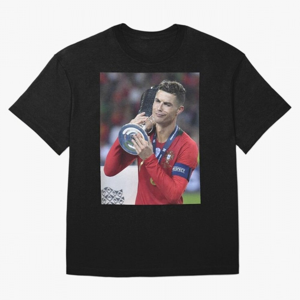Todos Portugal 2019 CR7 Oversized T-Shirt Bring Supporter Culture to Match Day Hype around FIFA World Cup 2026 USA Canada Mexico, Neymar, Netherlands, Championship Spirit, Famous Goals, Roaring Crowds and International Football Unity; Perfect for