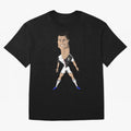 CR7 Oversized T-Shirt Fuel Your Fan Pride for FIFA World Cup 2026 Group Stage Celebrating Messi, Neymar and Mbappe, England and Germany Energy, Sports Nostalgia, International Competition, Famous Players and Unforgettable Victories; Perfect for