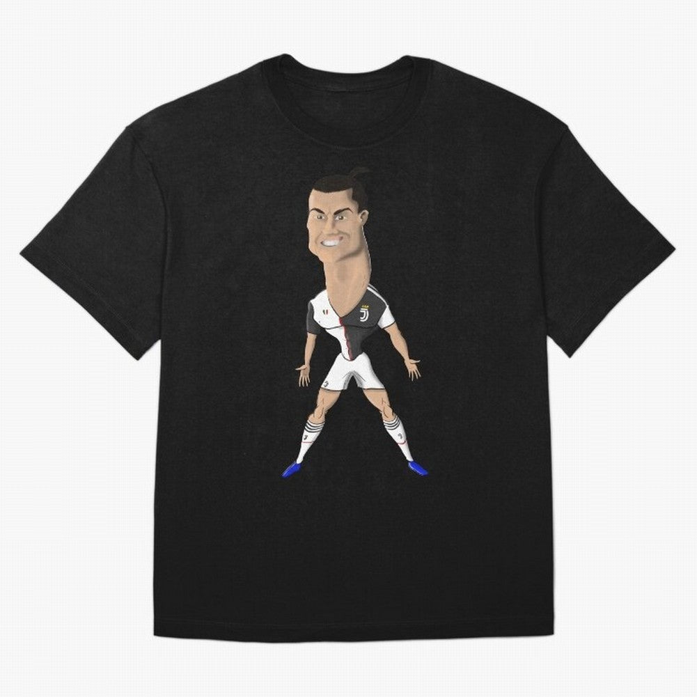 CR7 Oversized T-Shirt Fuel Your Fan Pride for FIFA World Cup 2026 Group Stage Celebrating Messi, Neymar and Mbappe, England and Germany Energy, Sports Nostalgia, International Competition, Famous Players and Unforgettable Victories; Perfect for