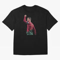 Cristiano Ronaldo Oversized T-Shirt Feel International Energy from Global Football Passion for FIFA World Cup 2026 USA Canada Mexico, Made for Messi, Neymar and Mbappe, Argentina, Goal Celebration Energy, Supporter Heritage, Football Icons and