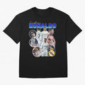 Cristiano Ronaldo Bootleg Oversized T-Shirt Enjoy FIFA World Cup 2026 with Messi, CR7 and Mbappe, England, France and Netherlands Energy, Tournament Hype, Historic Matchups, Family Viewing Parties and Global Sports Pride; Perfect for People Who