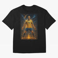 Cristiano Ronaldo Oversized T-Shirt Mark the FIFA World Cup 2026 Group Stage Journey through Cristiano Ronaldo, Haaland and CR7 Highlights, Brazil, Portugal and Argentina Pride, Vintage Soccer Flavor, Modern Football Stars, National Flags and Final