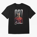 Cristiano Ronaldo Oversized T-Shirt Live the Energy of Match Day Hype around FIFA World Cup 2026, Haaland and Mbappe, Portugal, Tournament Hype, Historic Matchups, Family Viewing Parties and Global Sports Pride; Perfect for People Who Love