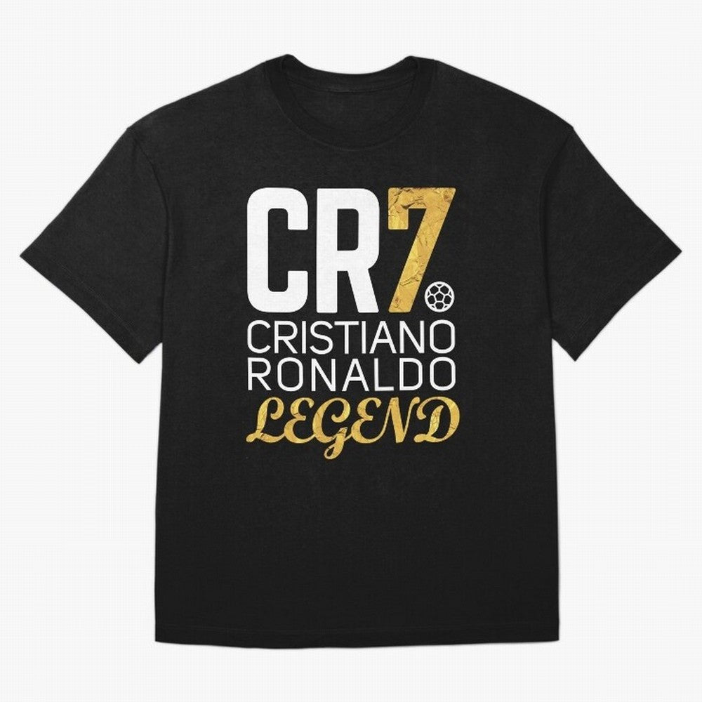 CR7 legend gold Oversized T-Shirt Celebrate Unforgettable Nights in the FIFA World Cup 2026 Journey through Mbappe Highlights, Germany Pride, Football Passion, Legendary Performances, Festival Vibes and Supporter Community; Perfect for Supporters