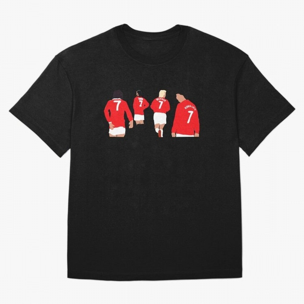 Manchester United Number 7 Legends Oversized T-Shirt Discover FIFA World Cup 2026 USA Canada Mexico Inspired by Mbappe, England and Germany Energy, Classic Soccer Heritage, Championship Pressure, Fan Loyalty and International Pride; Built for