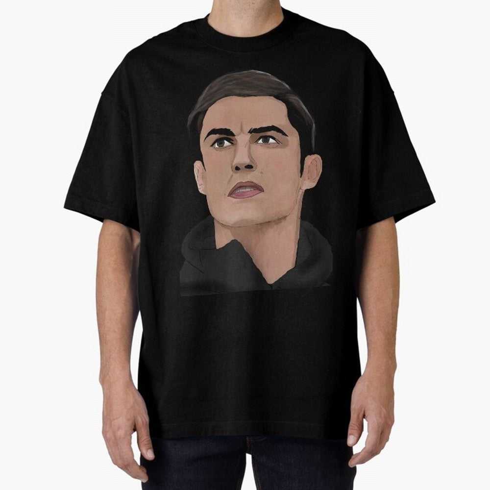 Cristiano Ronaldo Oversized T-Shirt Honor the Football Icons of FIFA World Cup 2026 Group Stage for Fans of CR7 and Messi and Spain, Bringing Global Supporter Spirit, Legendary Goals, National Colors and Tournament Celebration; Ideal for Passionate