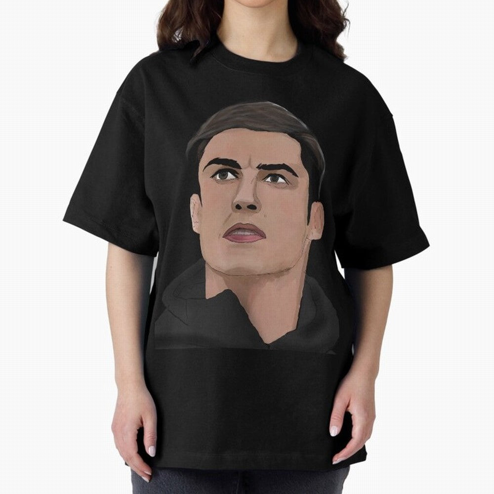 Cristiano Ronaldo Oversized T-Shirt Honor the Football Icons of FIFA World Cup 2026 Group Stage for Fans of CR7 and Messi and Spain, Bringing Global Supporter Spirit, Legendary Goals, National Colors and Tournament Celebration; Ideal for Passionate