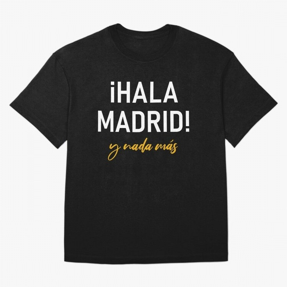 Hala Madrid Oversized T-Shirt Celebrate Global Passion for FIFA World Cup 2026 Group Stage Built around Haaland and Mbappe, Spain Energy, Stadium Chants, National Pride, Trophy Dreams and Unforgettable Football Memories; Perfect for People Who Love