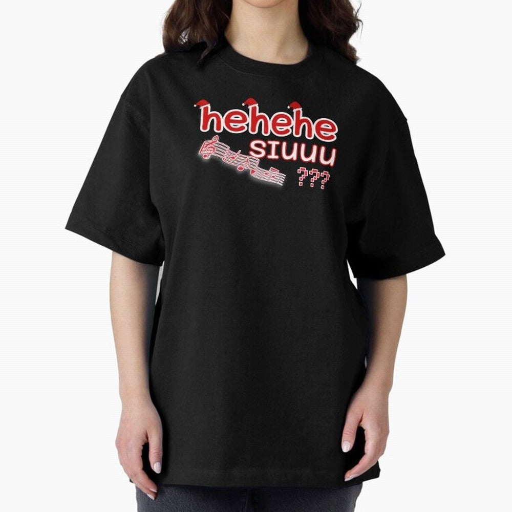 Hehehe siuuu CR7 goal Oversized T-Shirt Represent Match Day Hype around FIFA World Cup 2026 Group Stage, Messi, Neymar and Mbappe, England, Football History, Final Match Energy, Crowd Noise and Once in a Lifetime Moments; Great for Watch Parties,