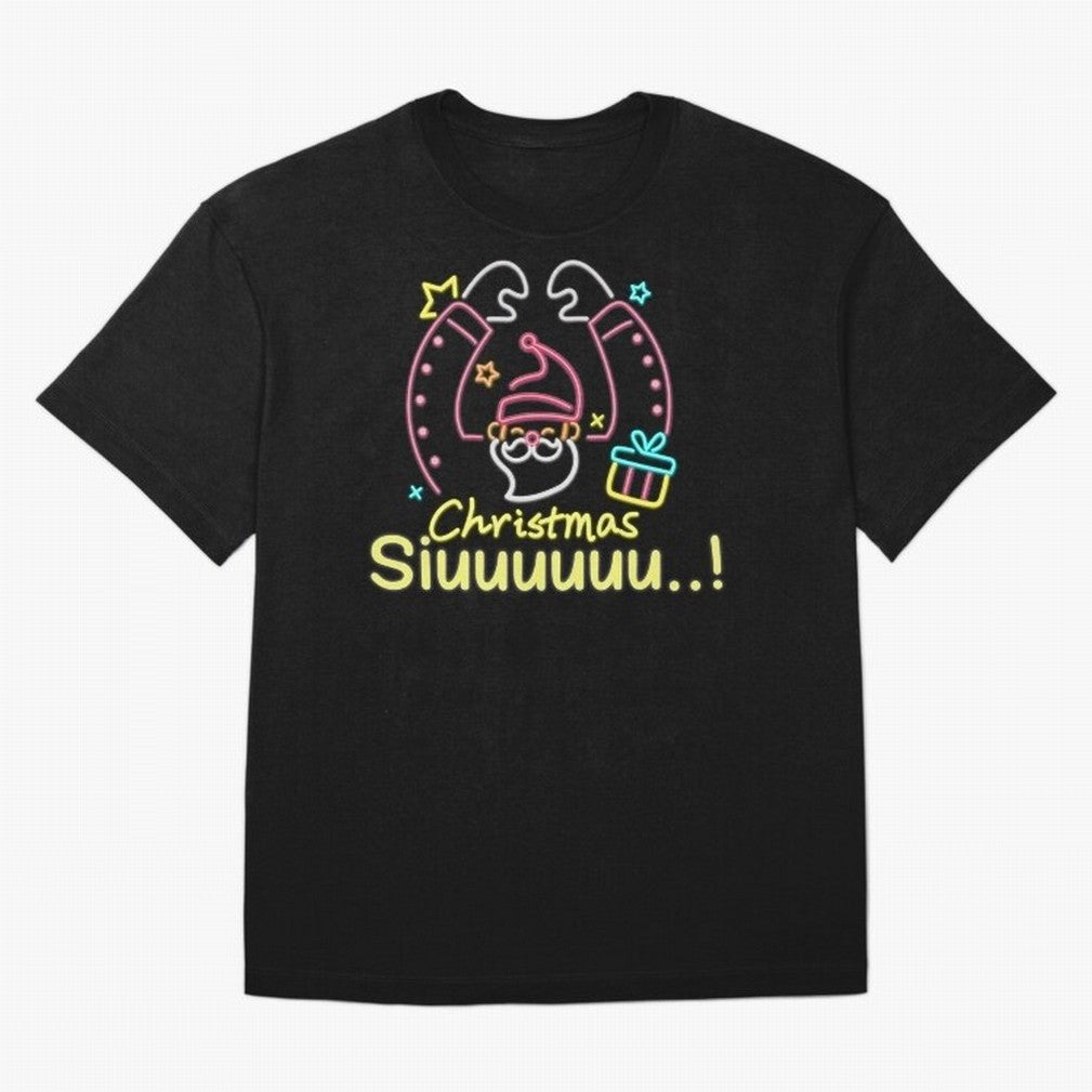 Christmas siuuu CR7 goal Oversized T-Shirt Join the Global Buzz around Global Football Passion for FIFA World Cup 2026 Group Stage, Celebrating Messi, Neymar and Mbappe, England and Germany, Stadium Chants, National Pride, Trophy Dreams and