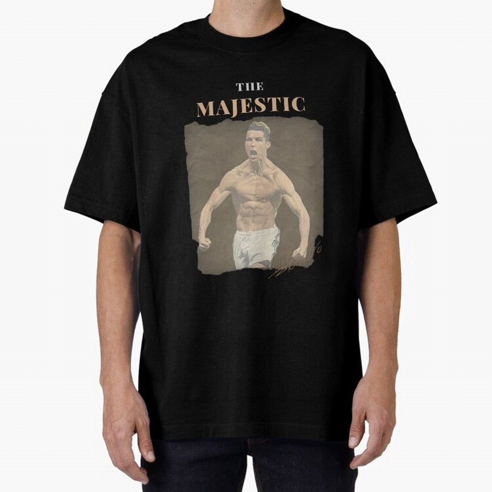 Siuuu CR7 Cristiano Ronaldo Oversized T-Shirt Turn Football Passion into Global Football Passion for FIFA World Cup 2026 USA Canada Mexico, Celebrating Cristiano Ronaldo, Haaland and CR7, Spain, Stadium Chants, National Pride, Trophy Dreams and