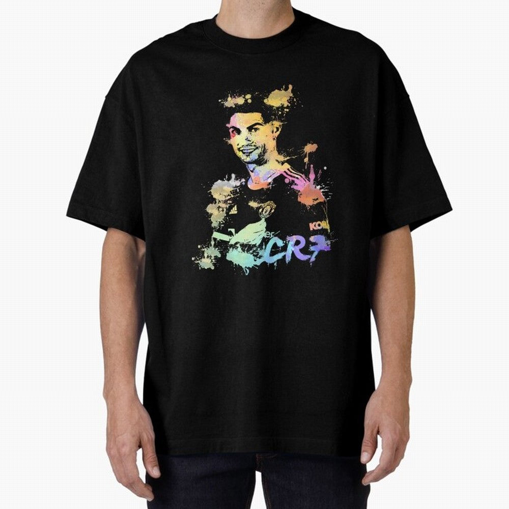 Cristiano Ronaldo Cristiano Ronaldoooo Oversized T-Shirt Show Up for the Glory of FIFA World Cup 2026 Group Stage Spirit, Celebrating France and Portugal, Messi and Cristiano Ronaldo, Goal Celebration Energy, Supporter Heritage, Football Icons and