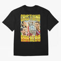 Cristiano Ronaldo CR7 SIUUU El Bicho Vintage Retro Design Oversized T-Shirt Show Love for Legendary Goals in FIFA World Cup 2026 Group Stage Spirit, Highlighting Argentina and Brazil, Neymar, Classic Soccer Heritage, Championship Pressure, Fan