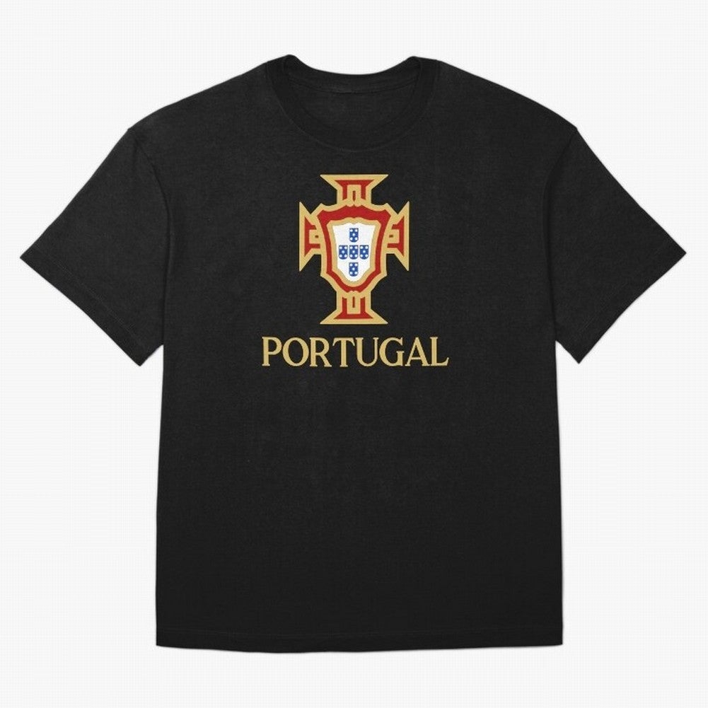 Portugal Gold Alt 3 Oversized T-Shirt Show Your Love for Global Football Passion for FIFA World Cup 2026 Group Stage, Filled with Haaland, Spain, Global Supporter Spirit, Legendary Goals, National Colors and Tournament Celebration; Made for Die