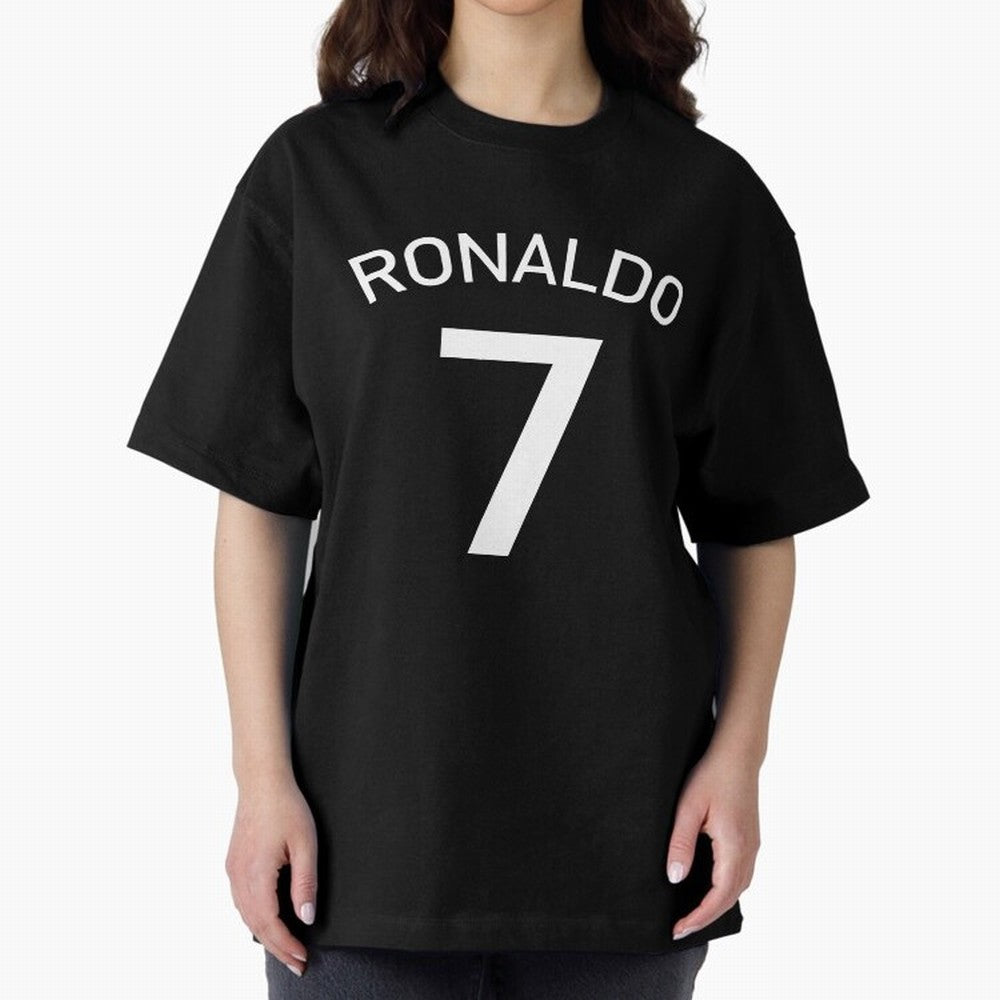 Cristiano Ronaldo Cristiano Ronaldooo Oversized T-Shirt Relive Global Football Passion for FIFA World Cup 2026 Group Stage, Made for Neymar, Haaland and Cristiano Ronaldo, England and Germany, Game Day Rituals, Football Legends, Country Pride and