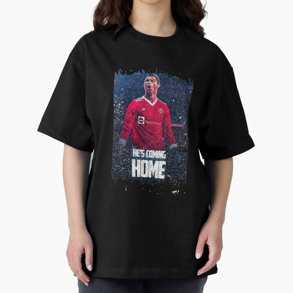 Cristiano Ronaldo Cristiano Ronaldoo Oversized T-Shirt Relive FIFA World Cup 2026 Group Stage for Fans of Haaland and Mbappe and Brazil, Portugal and Argentina, Bringing Supporter Pride, Iconic Celebrations, Legendary Names and Global Match Day