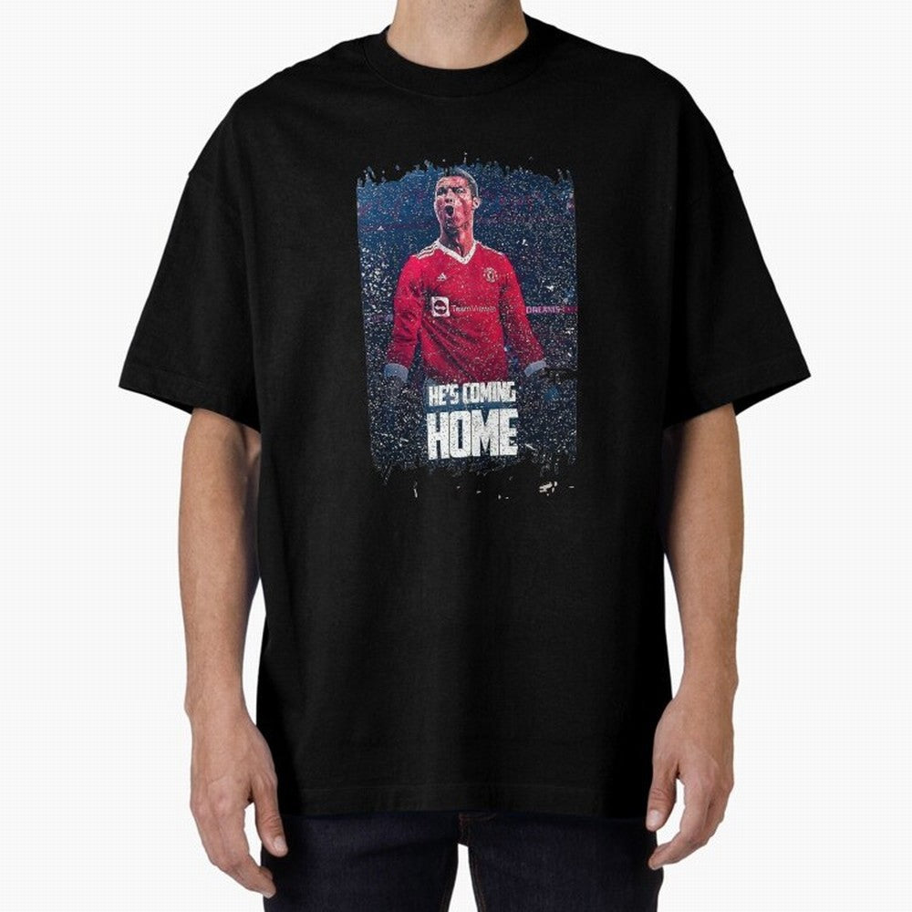 Cristiano Ronaldo Cristiano Ronaldoo Oversized T-Shirt Relive FIFA World Cup 2026 Group Stage for Fans of Haaland and Mbappe and Brazil, Portugal and Argentina, Bringing Supporter Pride, Iconic Celebrations, Legendary Names and Global Match Day