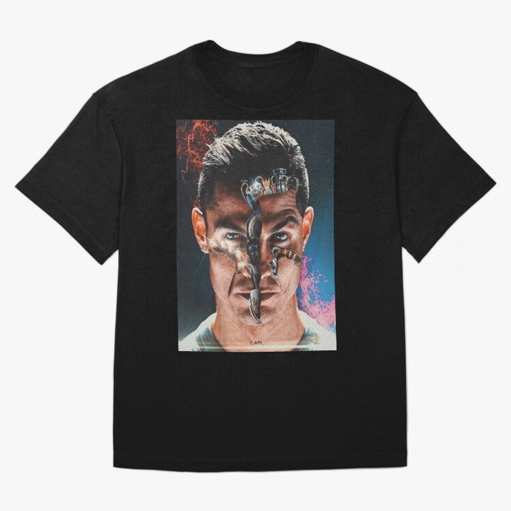 CR7 Career Titles+Ballon (x5) Oversized T-Shirt Stand with FIFA World Cup 2026 Group Stage Made for CR7, Brazil, Portugal and Argentina Energy, Football Passion, Legendary Performances, Festival Vibes and Supporter Community; Great for Supporters