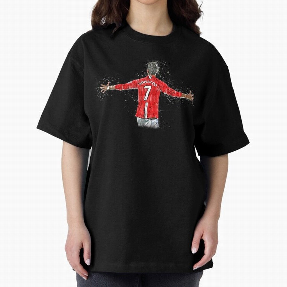 Cristiano Ronaldo 8 Oversized T-Shirt Join the FIFA World Cup 2026 Journey through Neymar Highlights, Brazil Pride, Stadium Memories, Football Loyalty, International Chants and Championship Tradition; Created for Match Day Parties, Soccer Gifts,