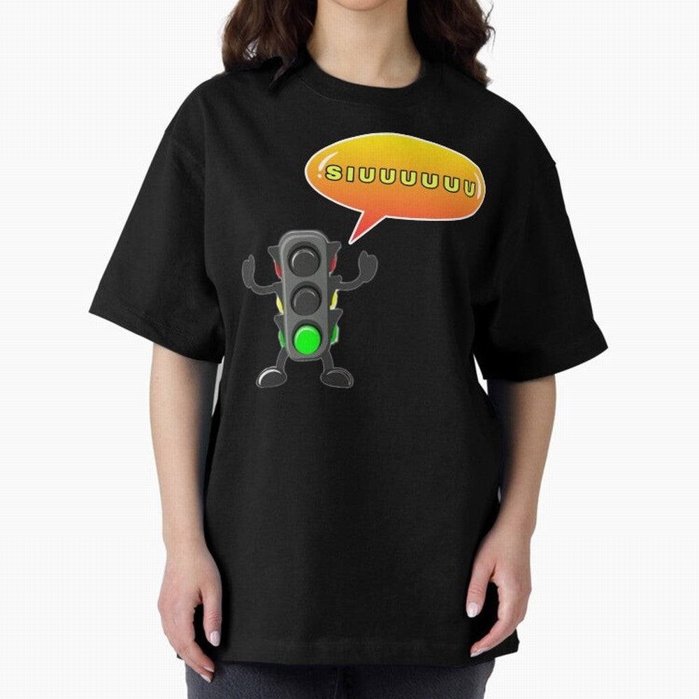 traffic light Siuuu Cristiano ronaldo goal Oversized T-Shirt Bring Champion Energy into Global Football Passion for FIFA World Cup 2026 Group Stage, Made for CR7 and Messi, France, Global Supporter Spirit, Legendary Goals, National Colors and