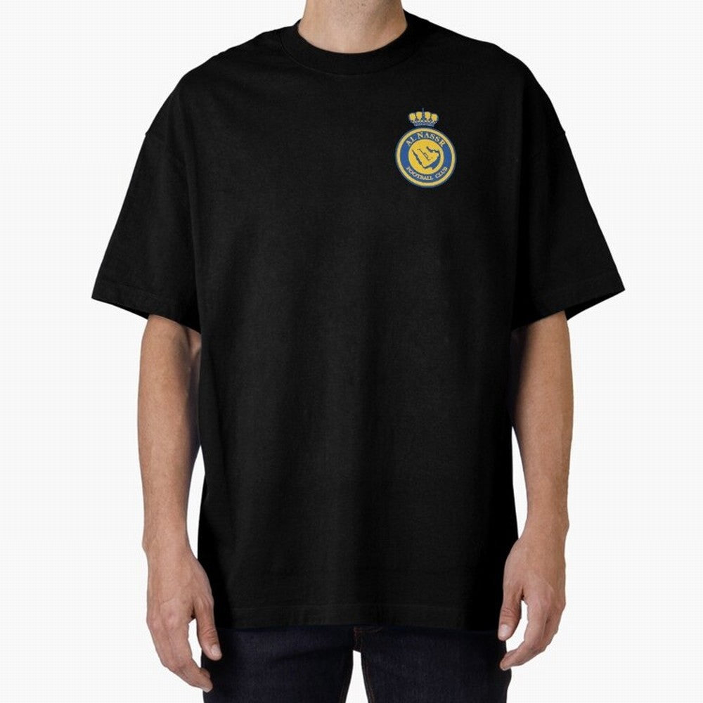 Al-Nassr Football Club Oversized T-Shirt Share the Excitement of the FIFA World Cup 2026 Group Stage Journey through CR7 Highlights, England Pride, Football History, Final Match Energy, Crowd Noise and Once in a Lifetime Moments; Perfect for