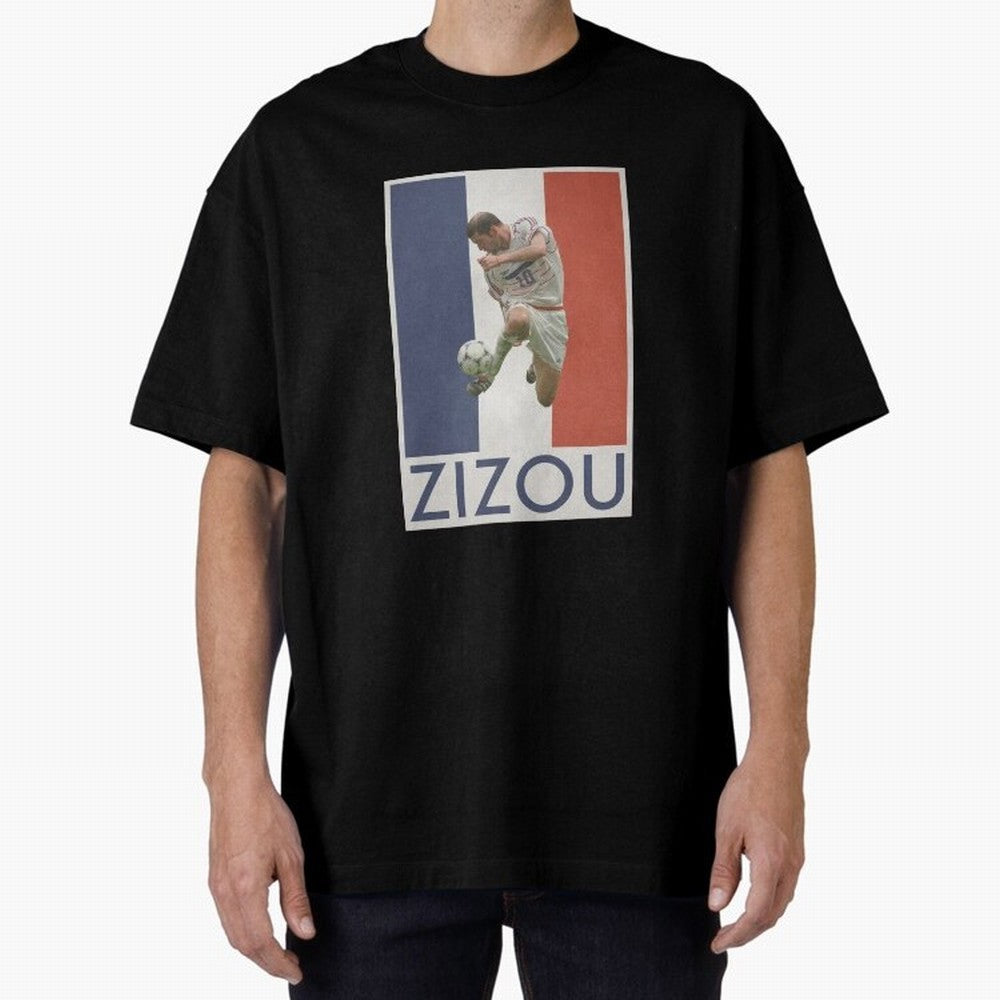Football - Zidane Oversized T-Shirt Bring Champion Energy into Global Football Passion for FIFA World Cup 2026 Group Stage, Featuring Cristiano Ronaldo, Haaland and CR7, Spain, Champion Mindset, Group Stage Buzz, Knockout Tension and Passionate Fan