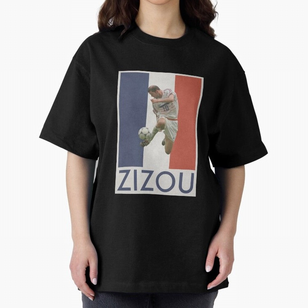 Football - Zidane Oversized T-Shirt Bring Champion Energy into Global Football Passion for FIFA World Cup 2026 Group Stage, Featuring Cristiano Ronaldo, Haaland and CR7, Spain, Champion Mindset, Group Stage Buzz, Knockout Tension and Passionate Fan