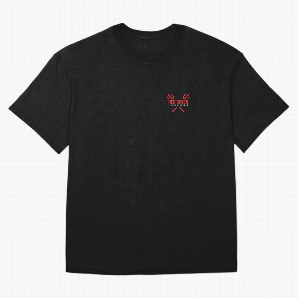 Red Seven Legends - Man Utd Oversized T-Shirt Cheer through Every Moment of Global Football Passion for FIFA World Cup 2026, Celebrating Messi, Neymar and Mbappe, France, Fan Favorite Moments, National Team Passion, Big Match Drama and Soccer