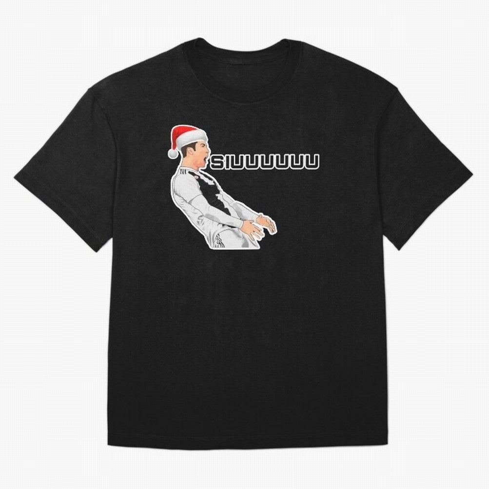Siuuu Cristiano ronaldo funny Oversized T-Shirt Show Love for Legendary Goals in Match Day Hype around FIFA World Cup 2026, Neymar, Haaland and Cristiano Ronaldo, Portugal, Spain and Germany, Goal Celebration Energy, Supporter Heritage, Football