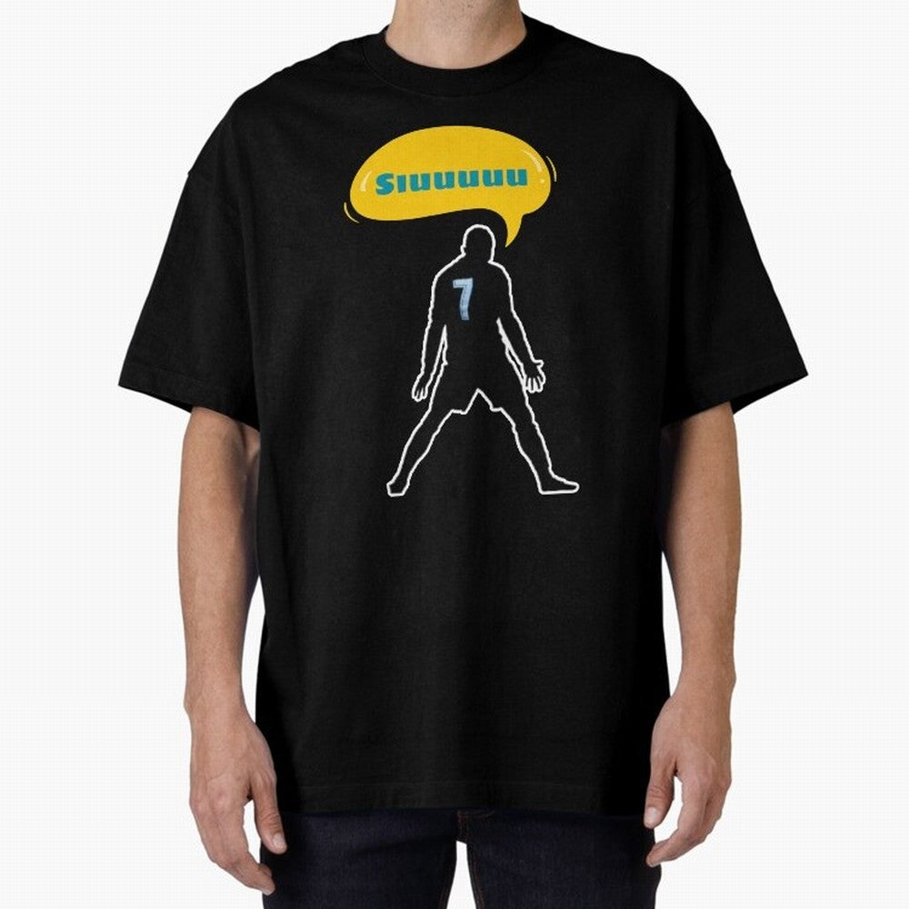 Siuuu Cristiano ronaldo goal Oversized T-Shirt Back the Journey through FIFA World Cup 2026 for Fans of Neymar, Haaland and Cristiano Ronaldo and Netherlands, Bringing Tournament Hype, Historic Matchups, Family Viewing Parties and Global Sports