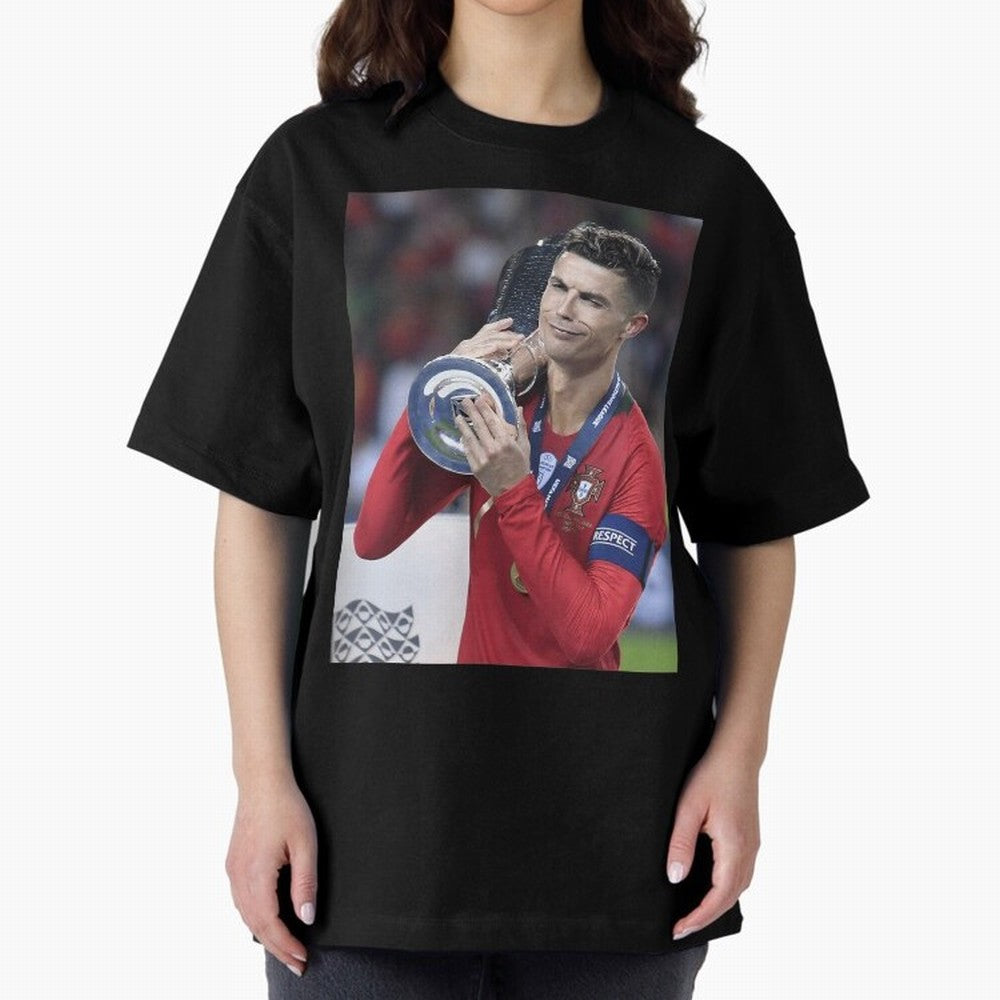 Todos Portugal 2019 Cr7 Oversized T-Shirt Honor the Football Icons of the FIFA World Cup 2026 Journey through Messi, CR7 and Mbappe Highlights, Argentina and Brazil Pride, Supporter Pride, Iconic Celebrations, Legendary Names and Global Match Day