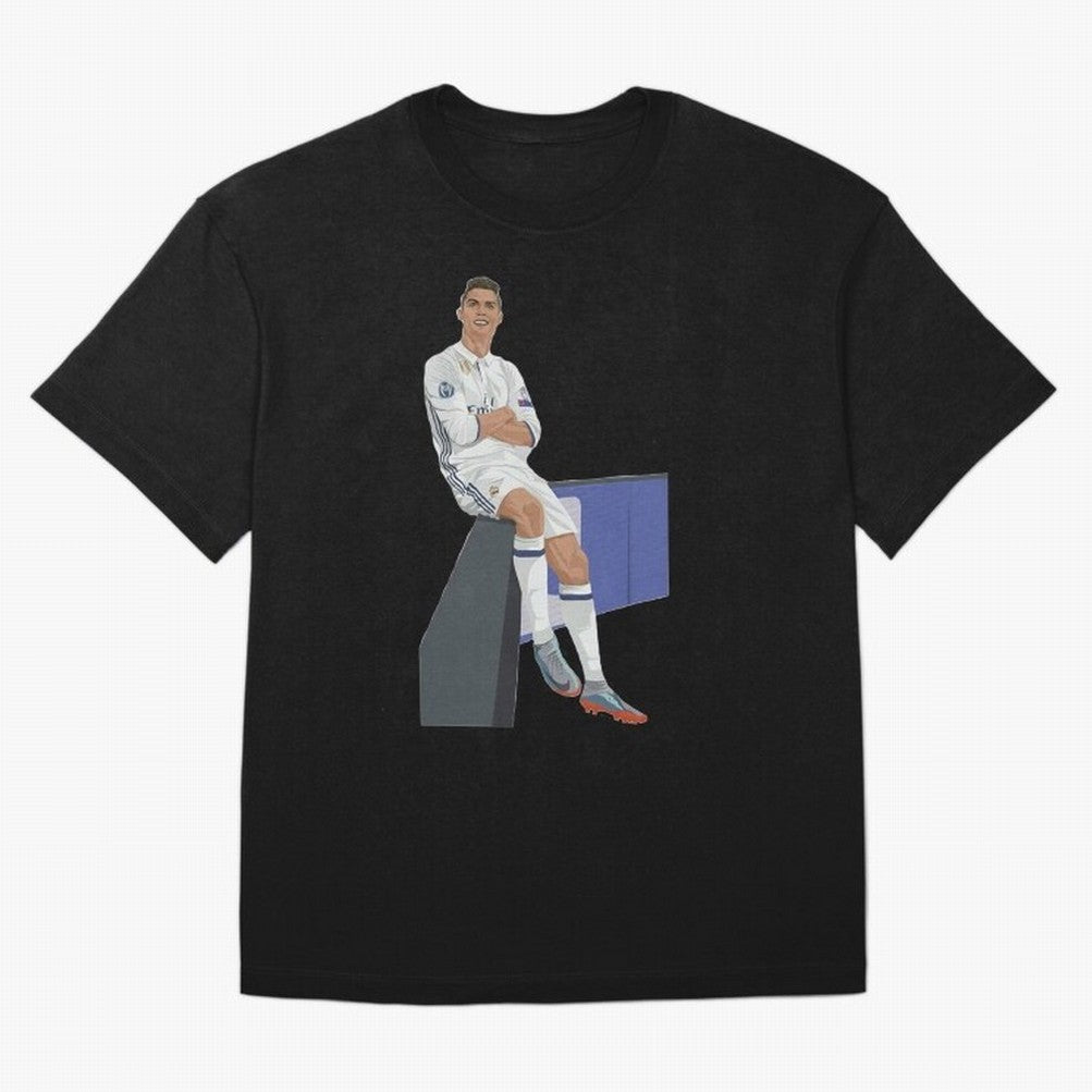 Cristiano Ronaldo Oversized T-Shirt Live for the Drama of Global Football Passion for FIFA World Cup 2026, Driven by Mbappe and Neymar, Spain and Netherlands, Classic Soccer Heritage, Championship Pressure, Fan Loyalty and International Pride;