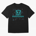 Siuuuuu 7 Cristiano ronaldo Oversized T-Shirt Relive FIFA World Cup 2026 for Fans of Cristiano Ronaldo, Haaland and CR7 and Argentina, Bringing Game Day Rituals, Football Legends, Country Pride and the Road to the Final; Perfect for Supporters Who
