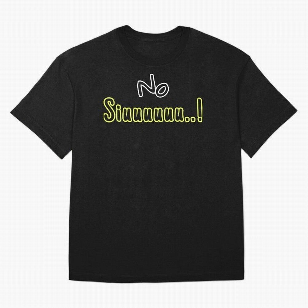 No siuuu Cristiano ronaldo funny Oversized T-Shirt Bring Global Tournament Vibes to Match Day Hype around FIFA World Cup 2026 Group Stage, Cristiano Ronaldo, Haaland and CR7, Argentina, Sports Nostalgia, International Competition, Famous Players