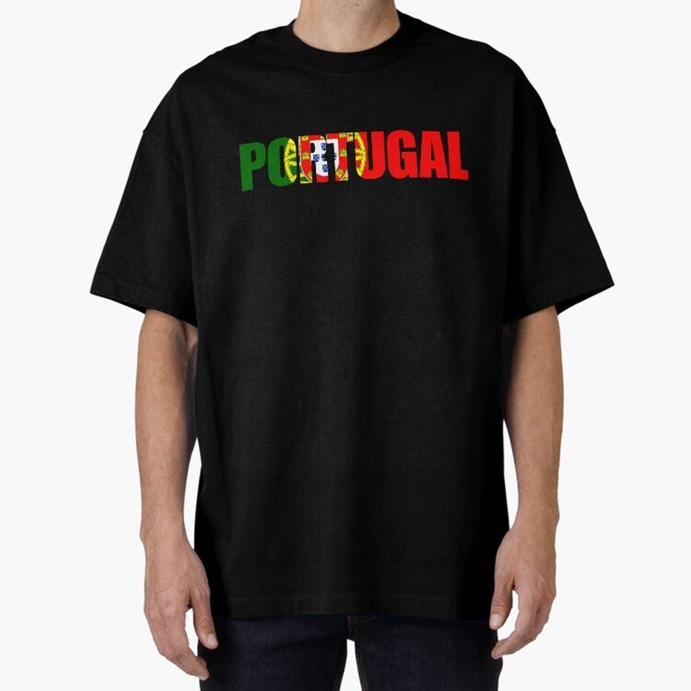 Portugal Country Oversized T-Shirt Follow Every Goal of the FIFA World Cup 2026 Group Stage Journey through CR7 and Messi Highlights, Brazil, Portugal and Argentina Pride, Classic Soccer Heritage, Championship Pressure, Fan Loyalty and