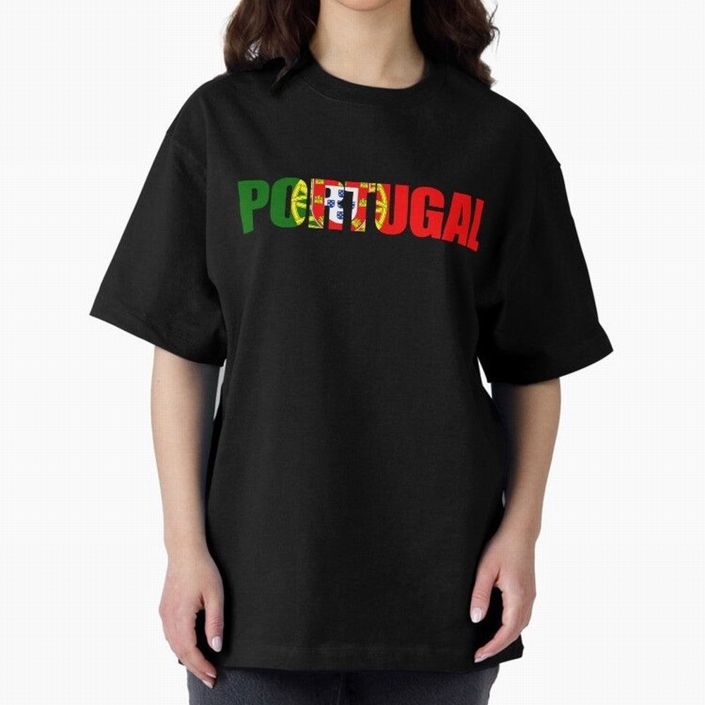 Portugal Country Oversized T-Shirt Follow Every Goal of the FIFA World Cup 2026 Group Stage Journey through CR7 and Messi Highlights, Brazil, Portugal and Argentina Pride, Classic Soccer Heritage, Championship Pressure, Fan Loyalty and