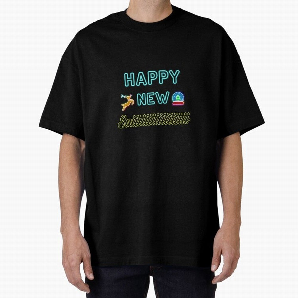 Happy new suiiiii, Cr7 goal Oversized T-Shirt Wear the Spirit of the FIFA World Cup 2026 USA Canada Mexico Journey through Cristiano Ronaldo, Haaland and CR7 Highlights, Portugal Pride, Match Day Excitement, Supporter Culture, Golden Goals and