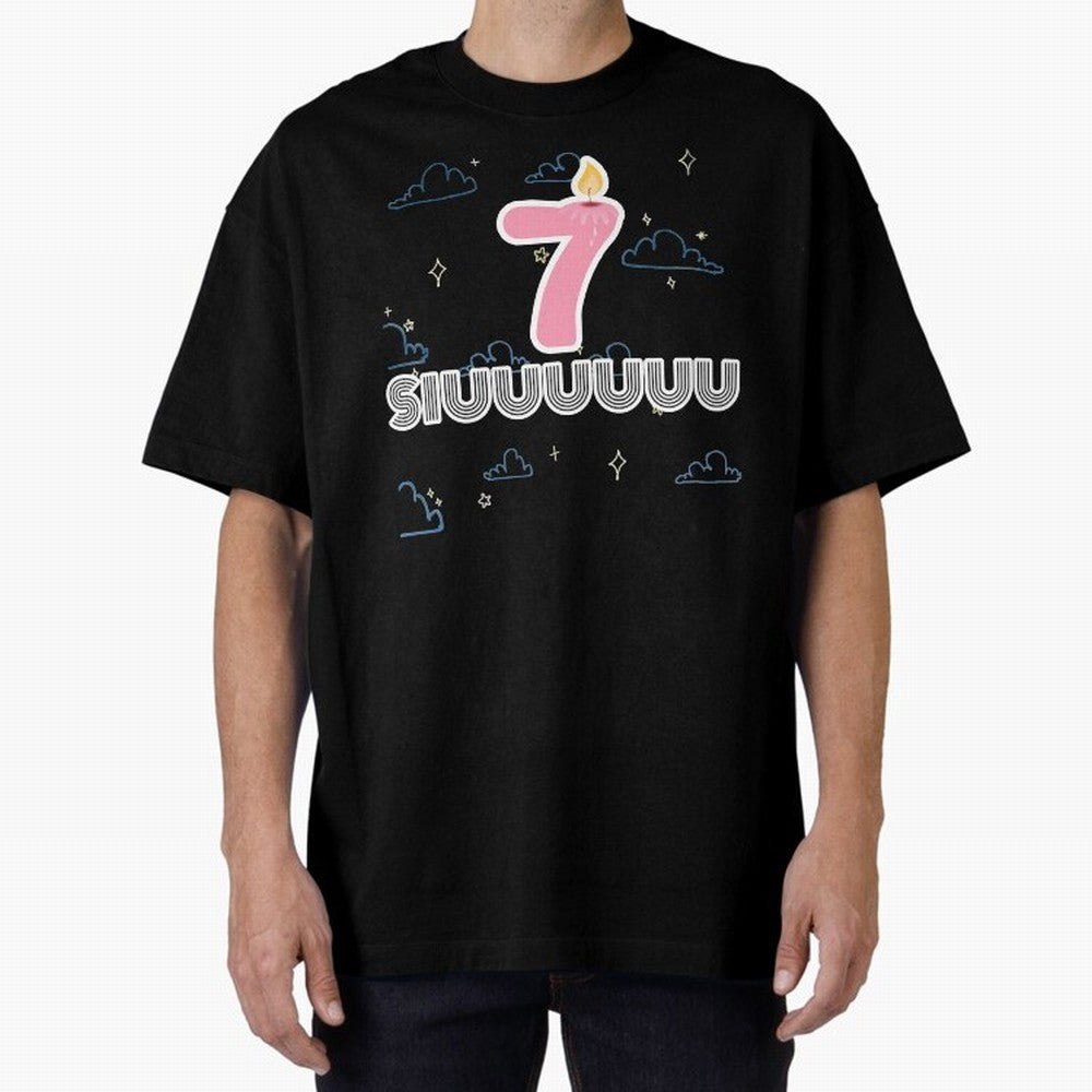 Siuuu 7 Cristiano ronaldo Oversized T-Shirt Bring World Football Passion into FIFA World Cup 2026 USA Canada Mexico for Fans of Messi and Cristiano Ronaldo and Portugal, Spain and Germany, Bringing Fan Favorite Moments, National Team Passion, Big