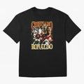 Cristiano Ronaldo Retro Collage Oversized T-Shirt Honor the Football Icons of Global Football Passion for FIFA World Cup 2026, Celebrating Neymar, Haaland and Cristiano Ronaldo, Argentina, Goal Celebration Energy, Supporter Heritage, Football Icons